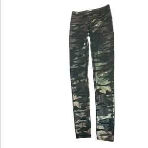 NOLI Guerra Camo Yoga Pants Leggings Metallic - XS
